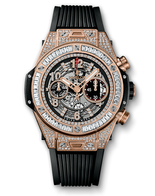 Hublot 411.OX.1180.RX.0904 : Big Bang Unico 45 King Gold / Jewelry / Black
