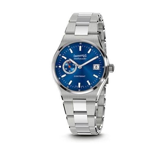 Eberhard 41156.01 : Contodat Automatic Stainless Steel / Blue