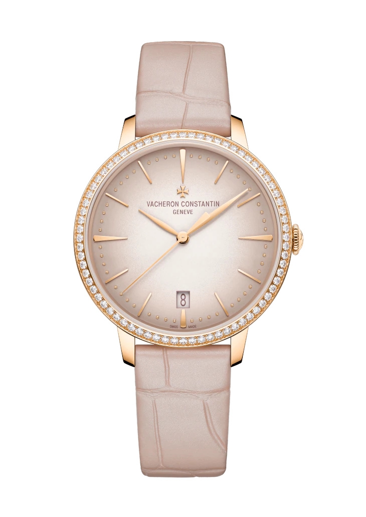 Vacheron Constantin 4115U/000R-B907 : Patrimony Self-Winding 36.5 Rose Gold - Diamond / Pink