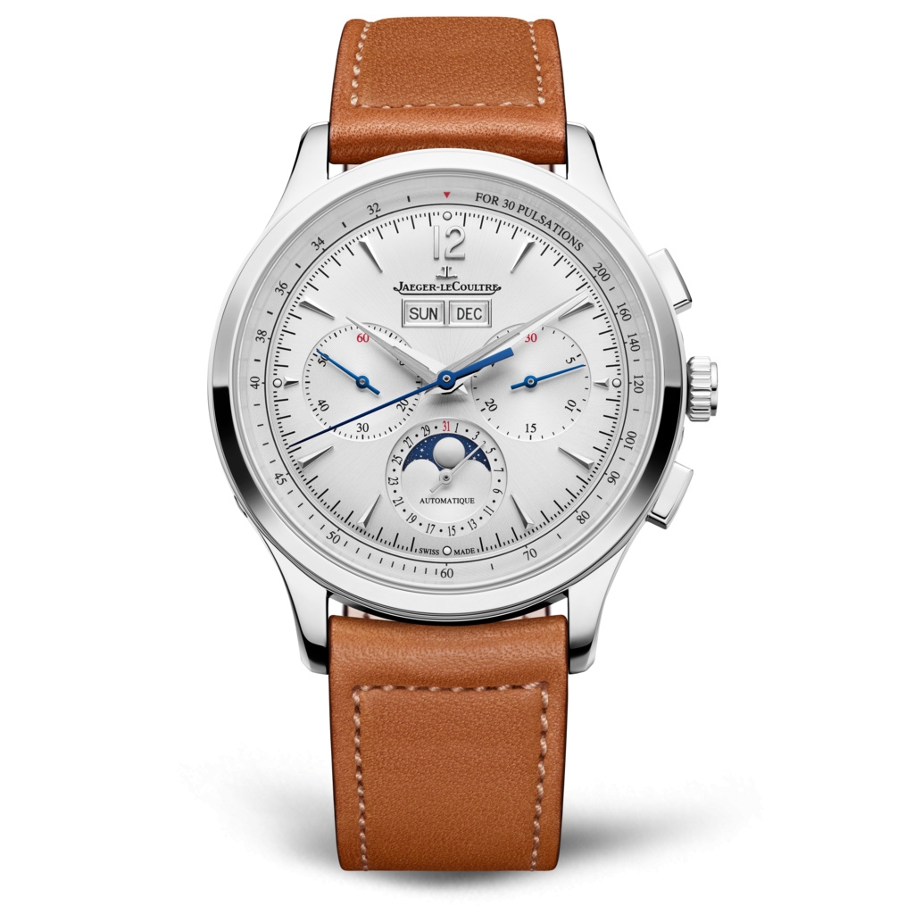 Jaeger-LeCoultre 4138420 : Master Control Chronograph Calendar Stainless Steel / Silver / Novonappa
