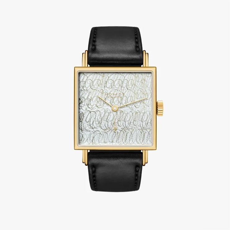 Nomos Glashütte 418.U9 : Tetra 27 Gold Twice Unique - Scribble