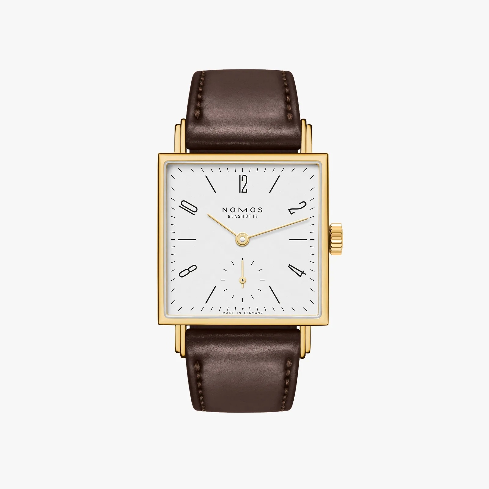 Nomos Glashütte 419 : Tetra 27 Gold Doré