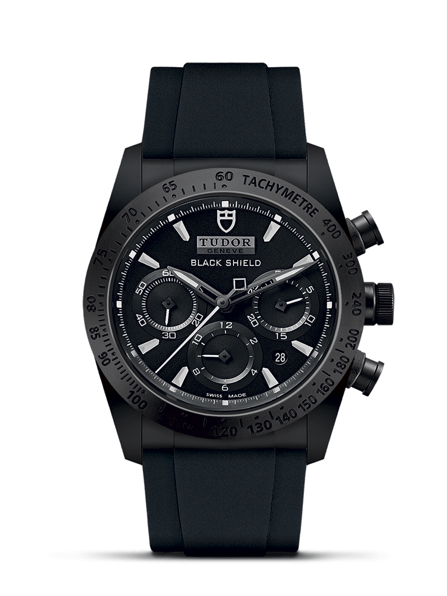 Tudor 42000CN-0018 : Fastrider Black Shield Ceramic / Black / Rubber