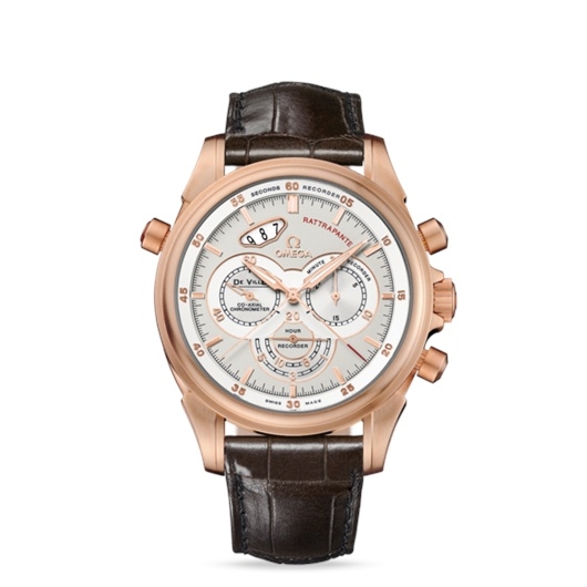 Omega 422.53.44.51.02.002 : De Ville Co-Axial 44 Chronoscope Rattrapante II Red Gold / Silver