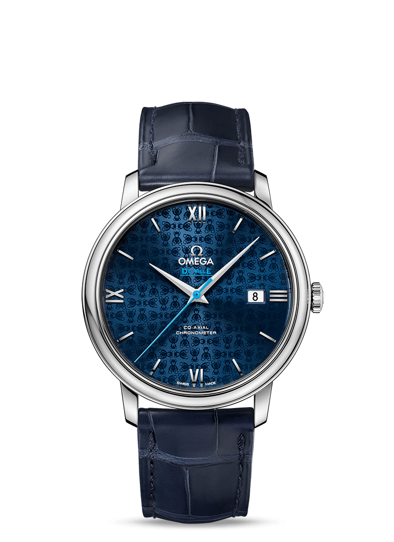 Omega 424.13.40.20.03.003 : De Ville Prestige Co-Axial 39.5 Stainless Steel / Orbis
