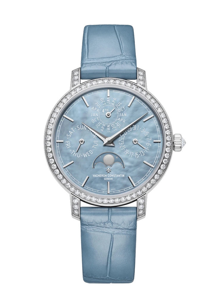 Vacheron Constantin 4305T/000G-B948 : Traditionnelle Perpetual Calendar Ultra-Thin White Gold / MOP