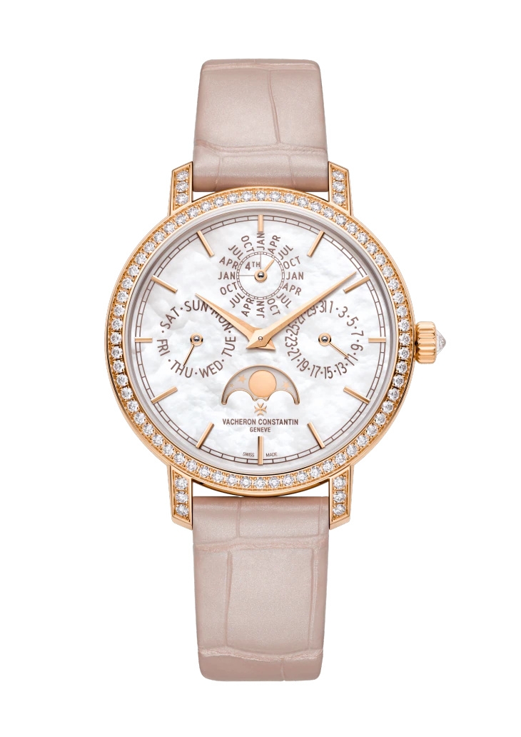 Vacheron Constantin 4305T/000R-B947 : Traditionnelle Perpetual Calendar Ultra-Thin Pink Gold / MOP