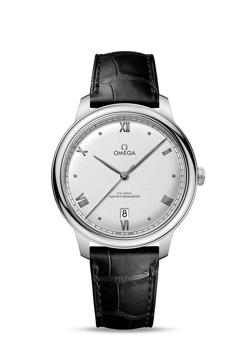Omega 434.13.40.20.02.001 : De Ville Master Chronometer Stainless Steel / Silver