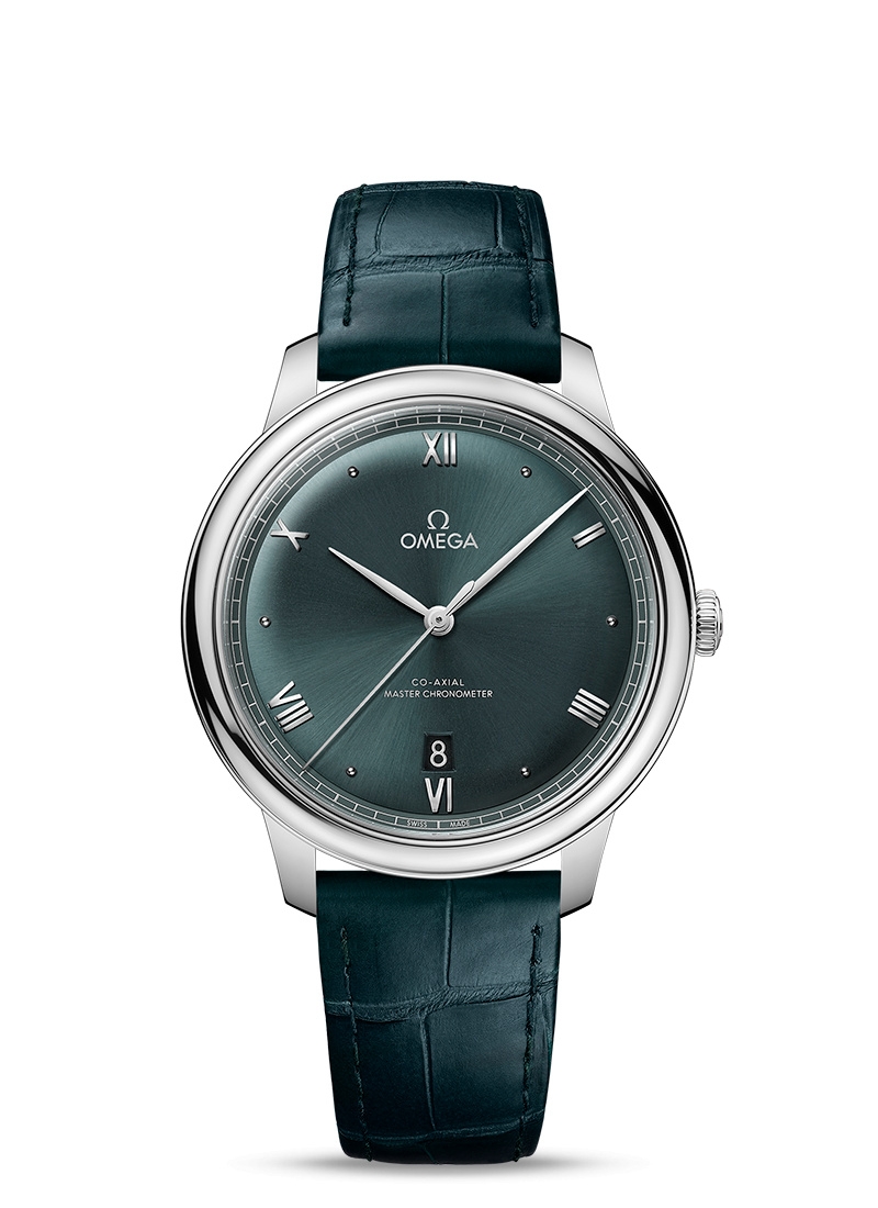 Omega 434.13.40.20.10.001 : De Ville Master Chronometer Stainless Steel / Grey