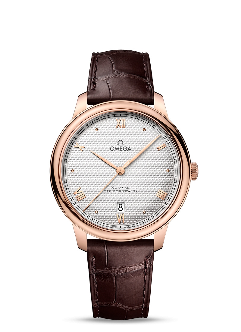 Omega 434.53.40.20.02.001 : De Ville Master Chronometer Sedna Gold / Silver