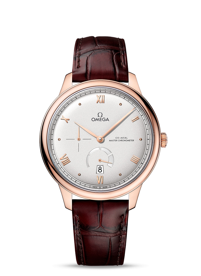 Omega 434.53.41.21.02.001 : De Ville Power Reserve Master Chronometer Sedna Gold / Silver