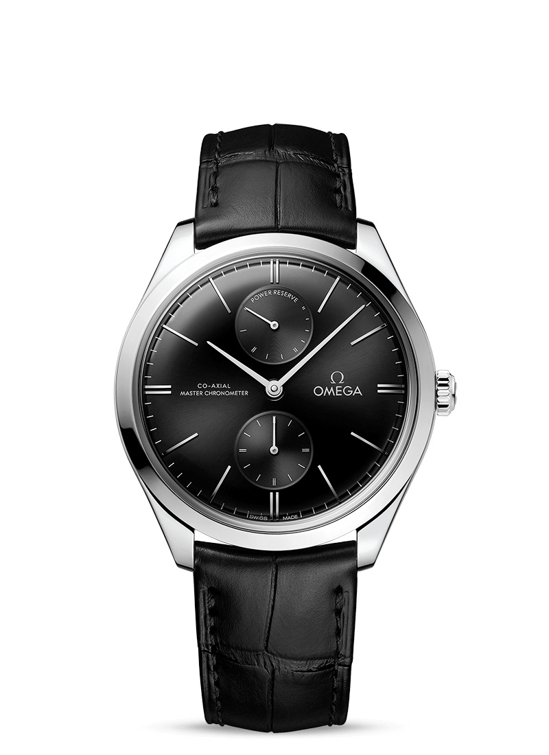 Omega 435.13.40.22.01.001 : De Ville Trésor Master Chronometer Power Reserve Stainless Steel / Black