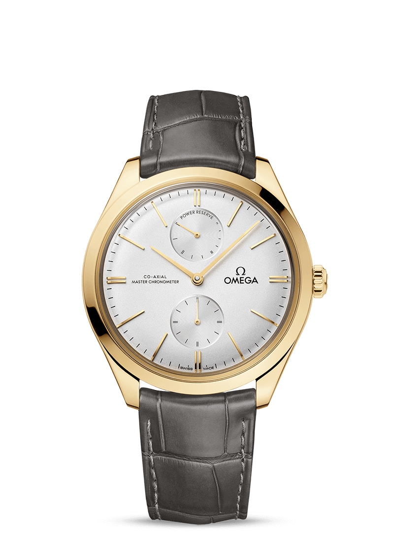 Omega 435.53.40.22.02.001 : De Ville Trésor Master Chronometer Power Reserve Yellow Gold / Silver