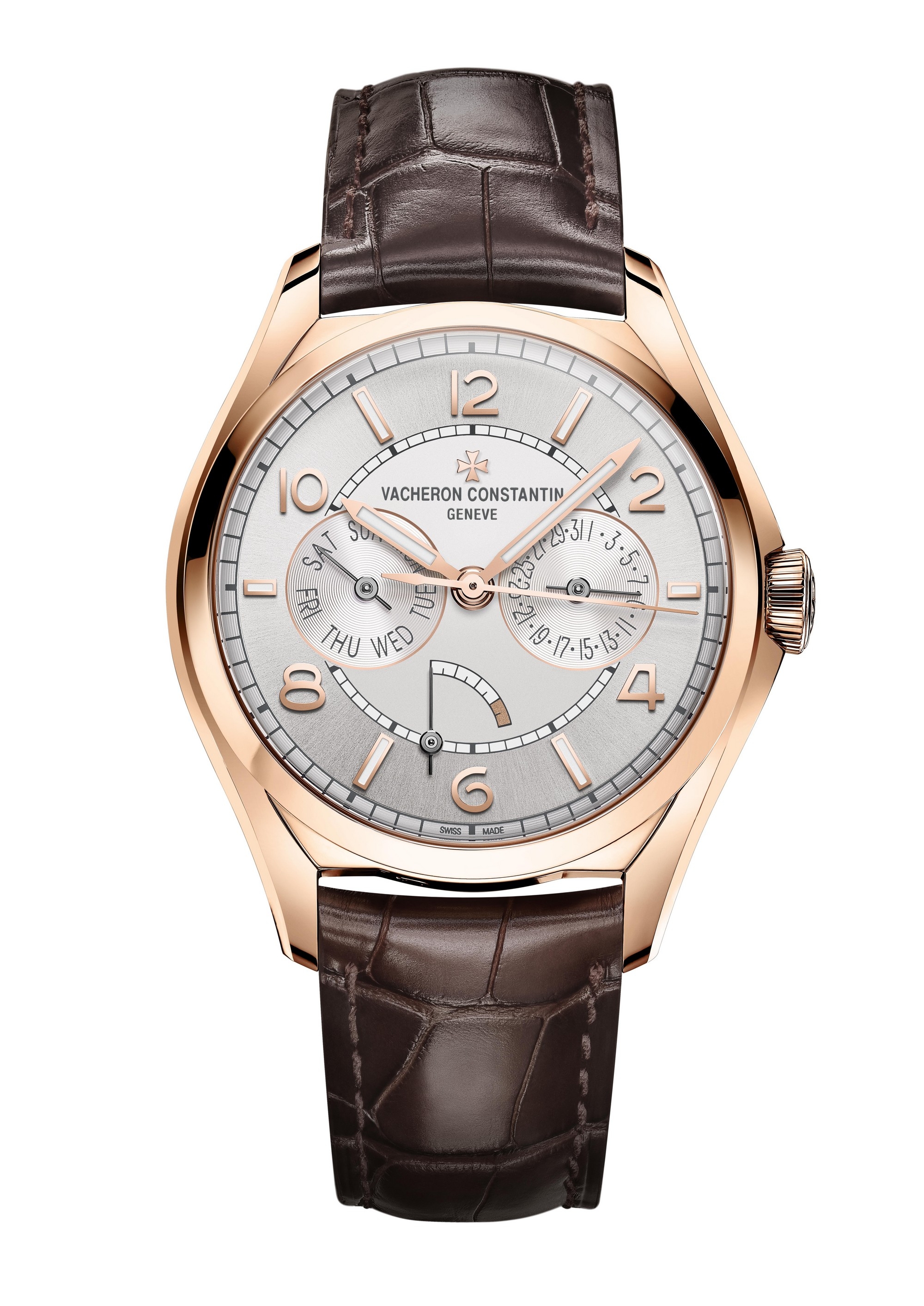 Vacheron Constantin 4400E/000R-B436 : FiftySix Day-Date Pink Gold / Silver
