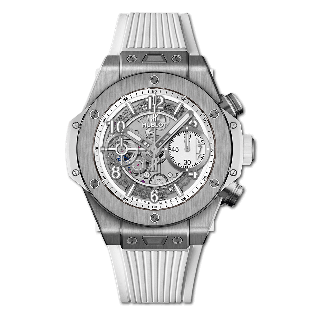 Hublot 441.NE.2010.RW : Big Bang Unico 42 Titanium / White