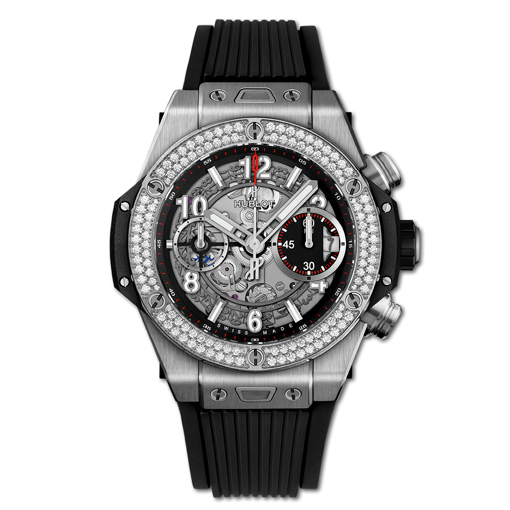 Hublot 441.NX.1170.RX.1104 : Big Bang Unico 42 Titanium / Diamonds / Black