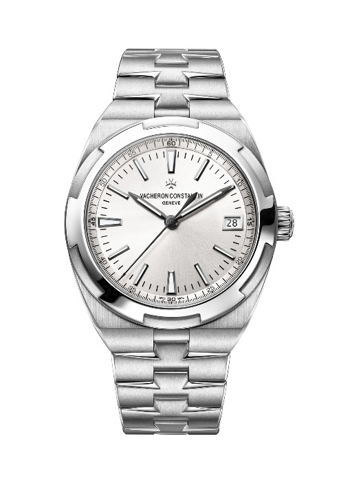 Vacheron Constantin 4500V/110A-B126 : Overseas Date Stainless Steel / Silver