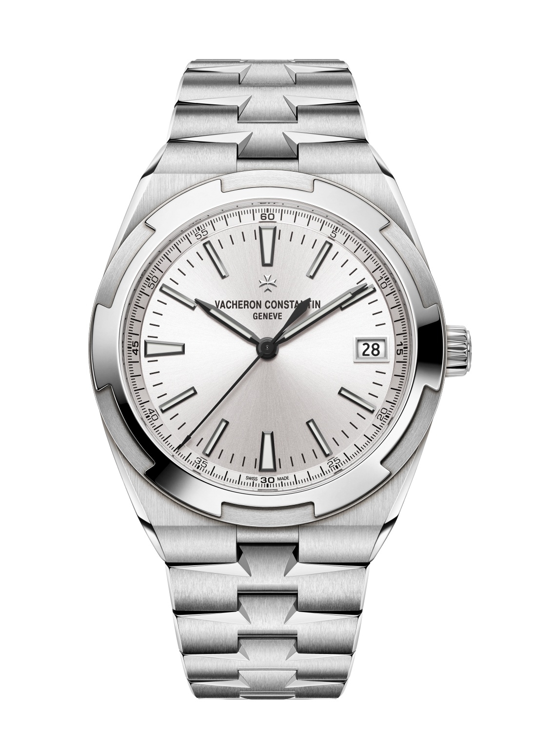 Vacheron Constantin 4520V/210A-B126 : Overseas Date Stainless Steel / Silver