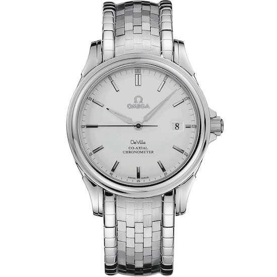 Omega 4531.31.00 : De Ville Co-Axial 37.5 Stainless Steel / White / Bracelet