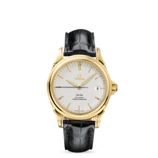 Omega 4631.31.31 : De Ville Co-Axial 37.5 Yellow Gold / Silver