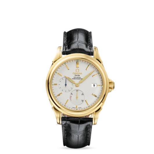Omega 4632.31.31 : De Ville Co-Axial 38.7 Power Reserve Yellow Gold / Silver