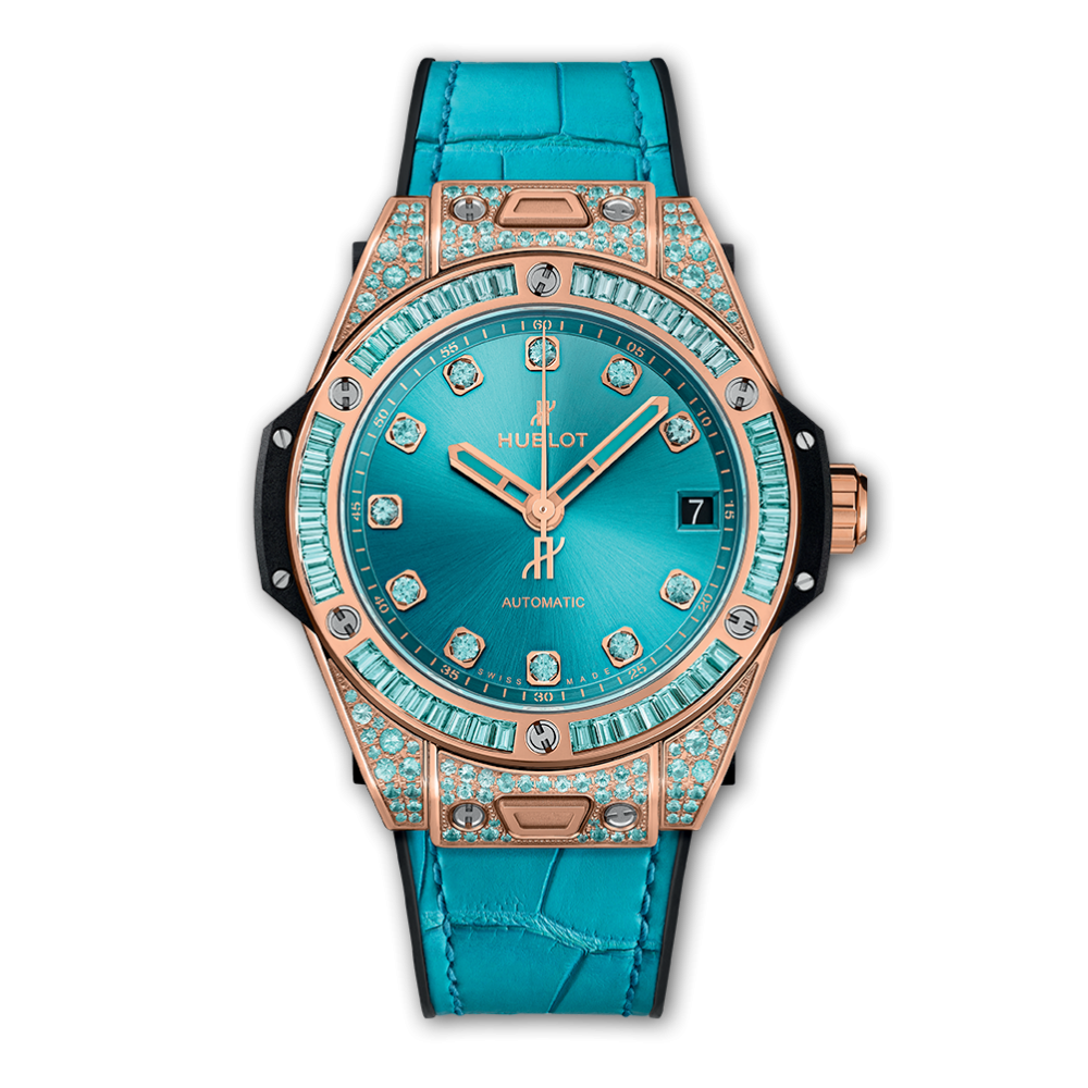 Hublot 465.OX.898T.LR.0919 : Big Bang One Click Paraíba King Gold