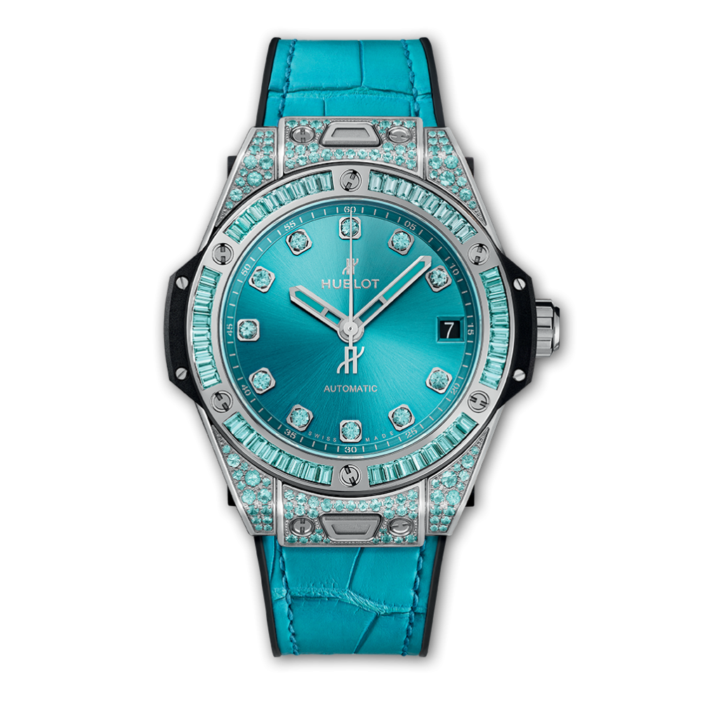 Hublot 465.WX.897T.LR.0919 : Big Bang One Click Paraíba White Gold