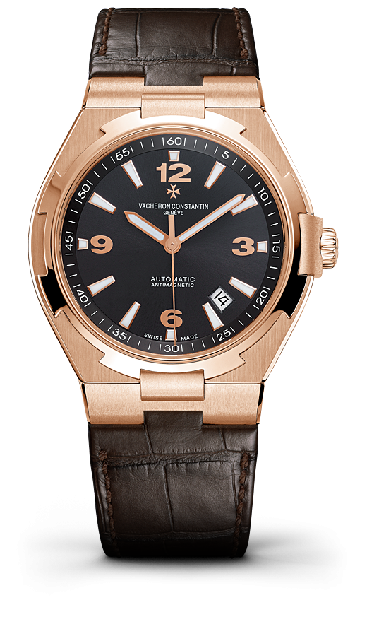 Vacheron Constantin 47040/000R-9666 : Overseas Automatic Pink Gold / Black