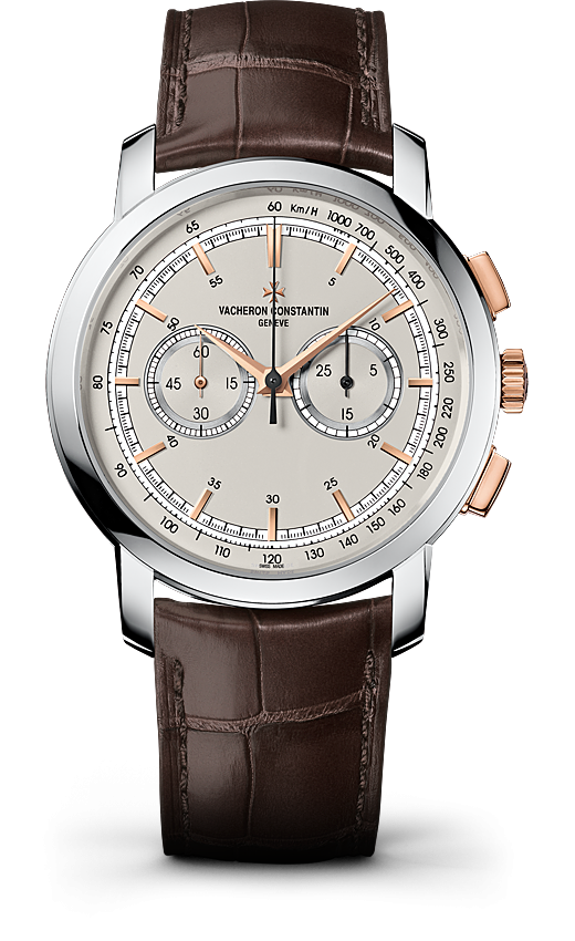 Vacheron Constantin 47192/000B-9828 : Traditionnelle Chronograph White & Pink