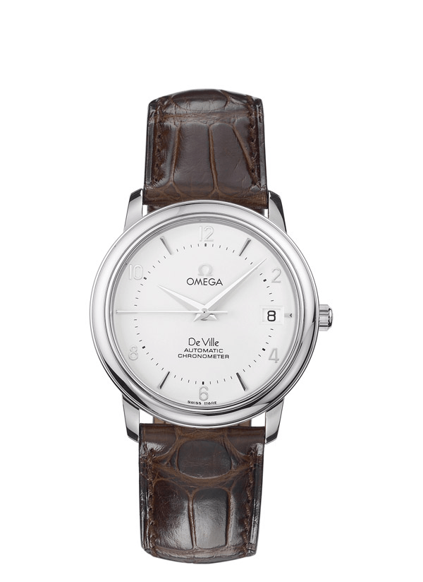 Omega 4800.30.02 : De Ville Prestige Automatic 34.7 Stainless Steel / Silver