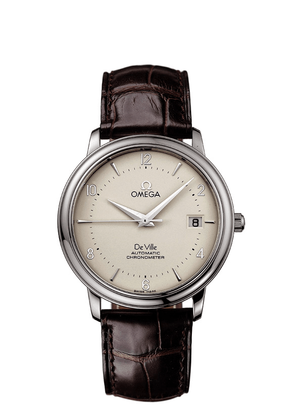 Omega 4812.30.02 : De Ville Prestige Co-Axial 36.5 Stainless Steel / Silver