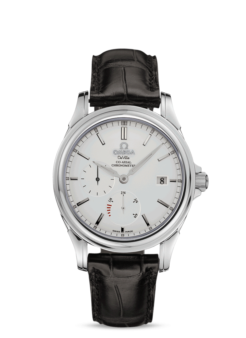 Omega 4834.32.32 : De Ville Co-Axial 38.7 Power Reserve Stainless Steel / Silver / Fernando Pessoa