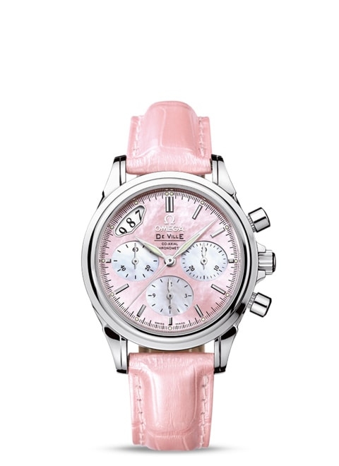 Omega 4878.74.34 : De Ville Co-Axial 35 Chronograph Stainless Steel / MOP