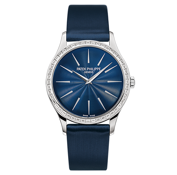 Patek Philippe 4897/300G-001 : Calatrava 4897 White Gold / Midnight Blue