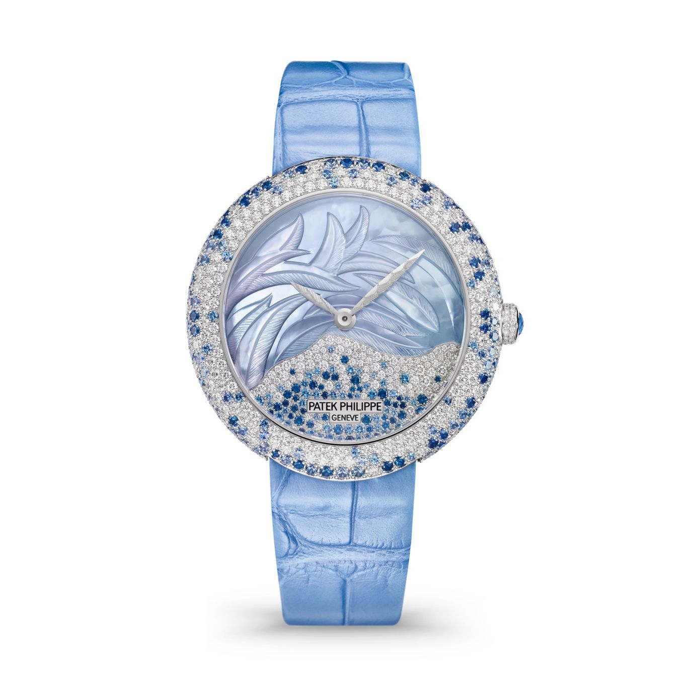 Patek Philippe 4899/901G-001 : Calatrava 4899/901G White Gold / Blue