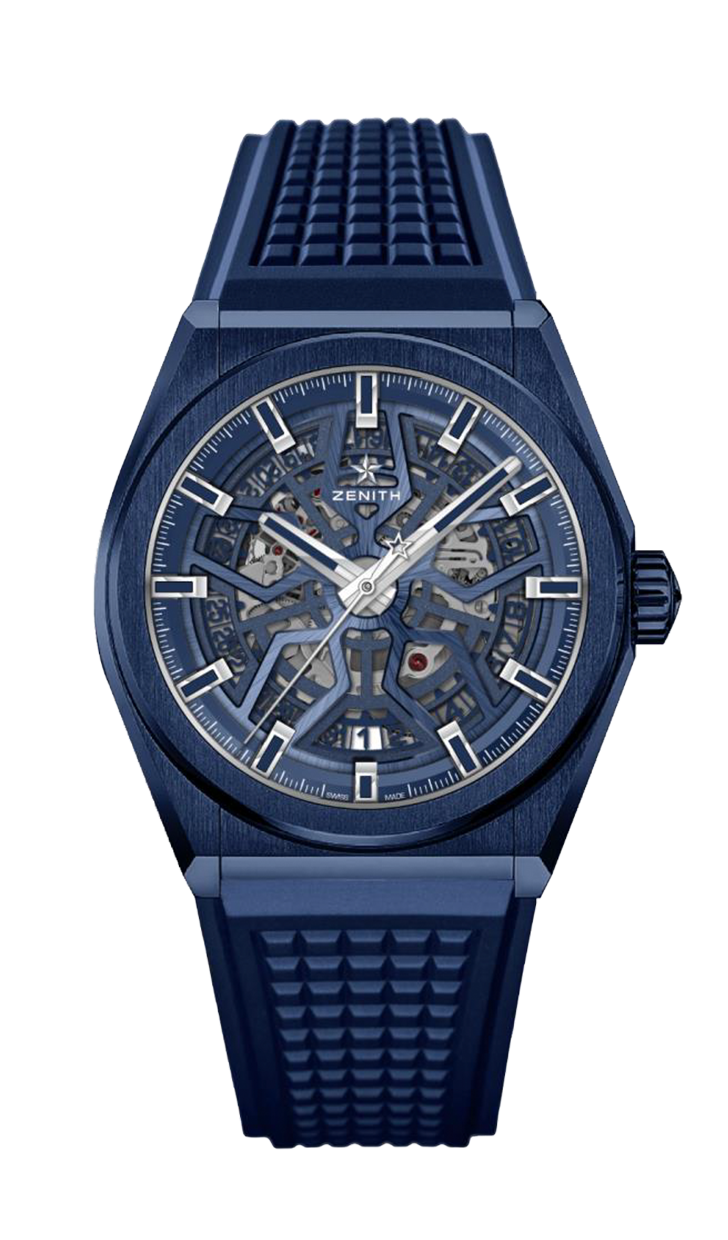 Zenith 49.9003.670/51.R793 : Defy Classic 41mm Blue Ceramic