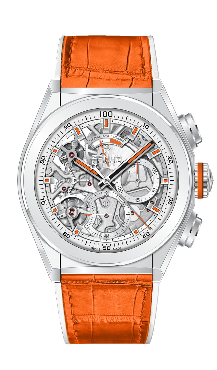 Zenith 49.9003.9004/76.R591 : Defy El Primero 21 Ceramic / Skeleton / Fabric / Swizz Beatz