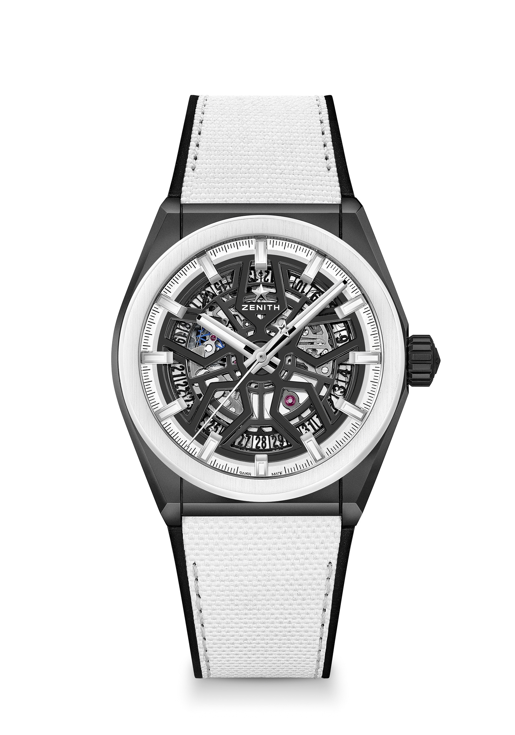 Zenith 49.9005.670/11.R943 : Defy Classic Black & White