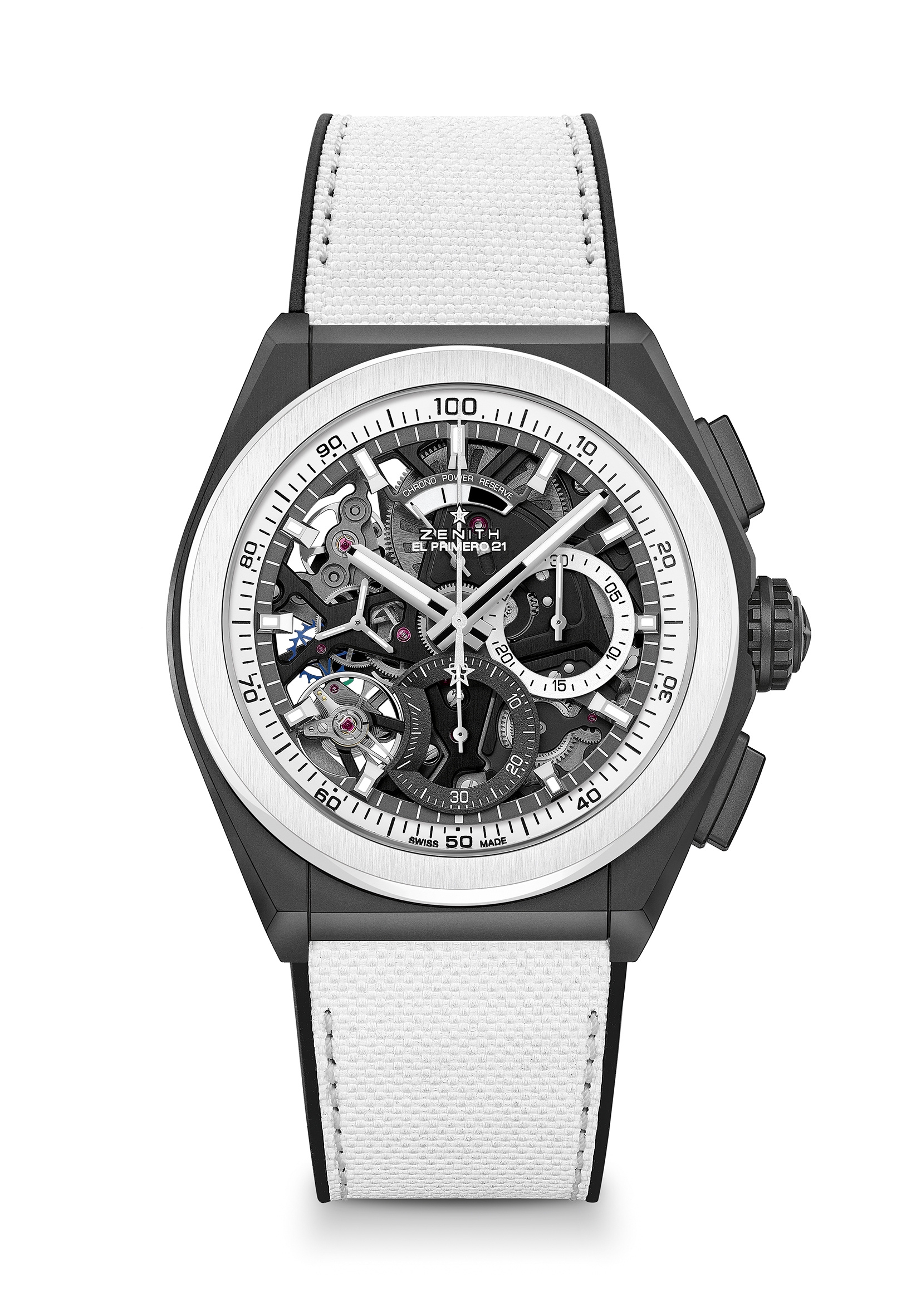 Zenith 49.9007.9004/11.R923 : Defy El Primero 21 Black & White