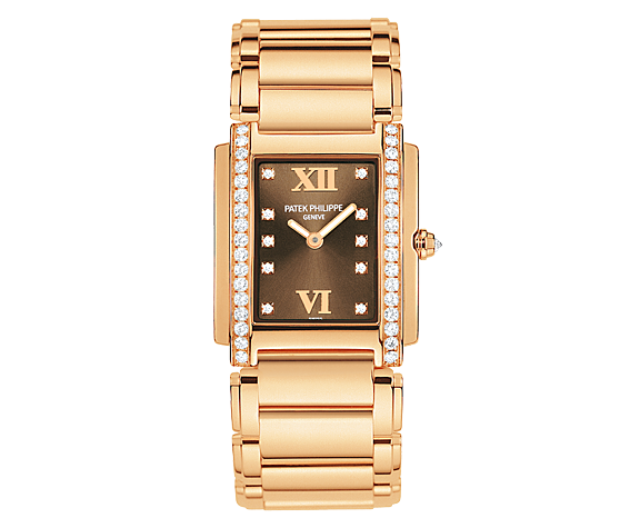 Patek Philippe 4908/11R-010 : Twenty~4 4908/11 Rose Gold Chocolate