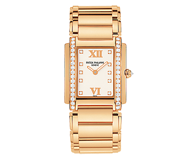 Patek Philippe 4908/11R-011 : Twenty~4 4908/11 Rose Gold Timeless White