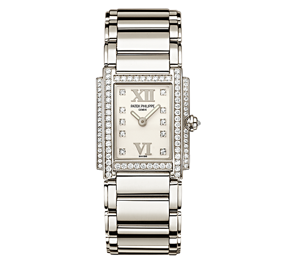 Patek Philippe 4908/200G-011 : Twenty~4 4908/200 White Gold Timeless White