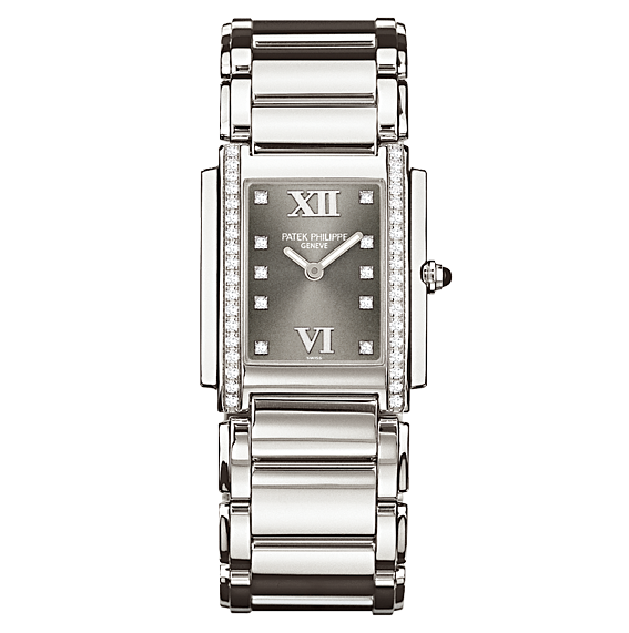 Patek Philippe 4910/10A-010 : Twenty~4 4910 Stainless Steel / Grey