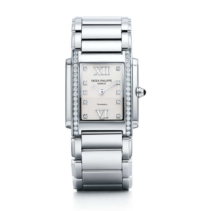 Patek Philippe 4910/10A T : Twenty~4 4910 Tiffany Stainless Steel / White