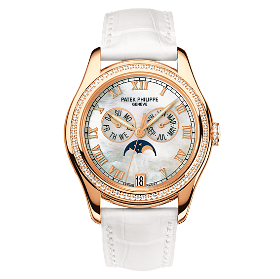 Patek Philippe 4936R-001 : Annual Calendar 4936 Rose Gold Diamond Mother of Pearl