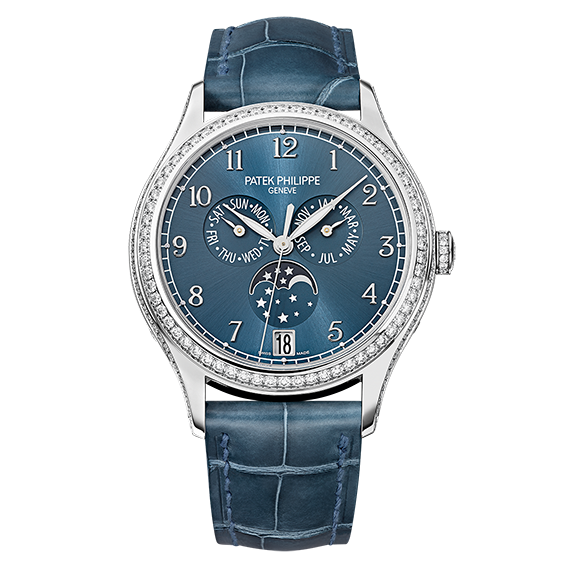 Patek Philippe 4947G-001 : Annual Calendar 4947 White Gold / Blue