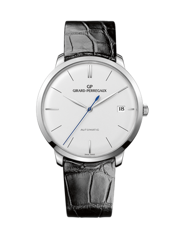 Girard-Perregaux 49527-53-131-BK6A : 1966 41 White Gold / Silver