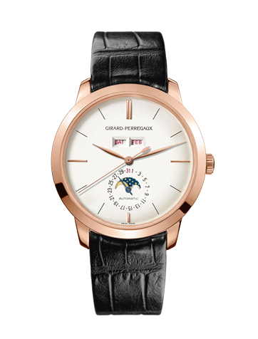 Girard-Perregaux 49535-52-151-BK6A  : 1966 Full Calendar Pink Gold