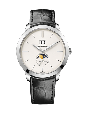Girard-Perregaux 49546-53-131-BB60  : 1966 Big Date Moon White Gold