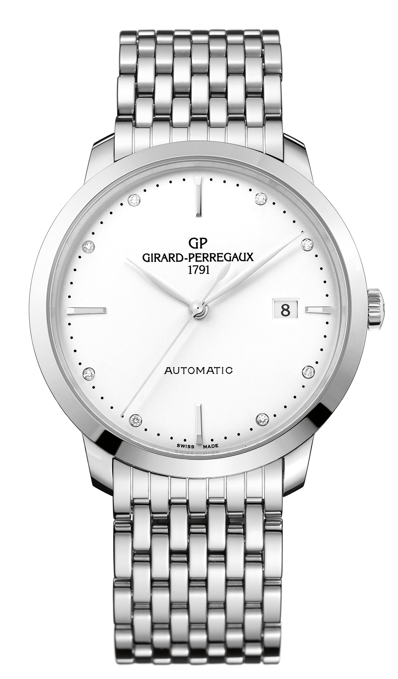 Girard-Perregaux 49555-11-1A1-11A : 1966 40 Stainless Steel Bracelet